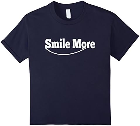Kids Smile t shirt more 6 Navy