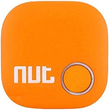 Smart Tag Nut 2 Anti-lost Tracker Bluetooth Tracking Wallet Key Tracer Finder Alarm Patch GPS Locator Finder for iOS / iPhone / iPod / iPad / Android (Orange )