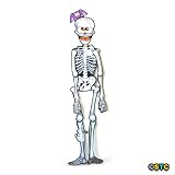 Skeleton with Bat Decoration - Halloween Skeleton Decorations & Props