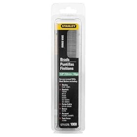 Click here to buy Stanley SWKBN050 1,000 Units 1 2-Inch Brad Nails by Stanley Hand Tools.