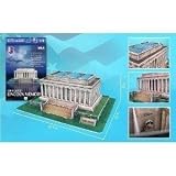 Lincoln Memorial 3D Puzzle 42 Pieces Cubic Fun