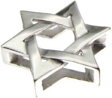 Phil Laender - Silver star of David pendant - Sterling Silver - 1.60 Gr - 18 mm