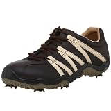ECCO Men's Casual Cool Ribbon Golf Shoe,Espresso/Safari,42 EU (US Men's 8-8.5 M)