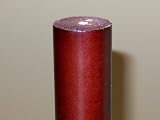 1-3/8 inch Wood Smooth Drapery Rod in Mahogany Finish - 4' long [CAPITOL CITY LUMBER]