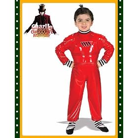Oompa Loompa Umpa Lumpa Child's Large Costume 12-14 by BlockBusterCostumes