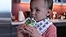 BayBee Bandana Drool Bib, Organic Cotton w/ Snaps, Unisex, Single Cute Baby Gift