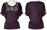 ROMEO & JULIET COUTURE Stretch Jersey Sequin Top