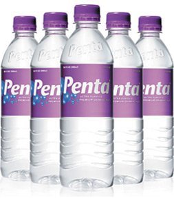 Penta Water Purified, .5 LT Bottles (Pack of 24)