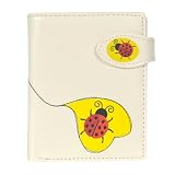 New Beige Lady Bug Small Woman's Wallet By Shagwear
