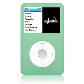 Simplism iPod classic 80GB用シリコンケース(グリーン) TR-SCCL80-GR