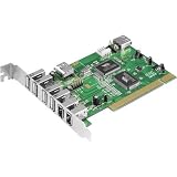 Ultra Products ULT40109 8-Port FireWire / USB 2.0 PCI Card