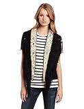French Connection Women's Afghan Embroidered Vest