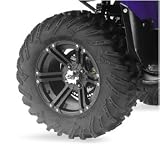 ITP Mud Lite XL SS212 Black 26in.x12in. Left Rear Tire/Wheel Kit , Color: Black 43167L