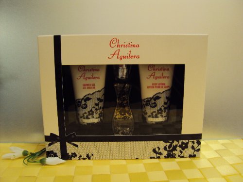 Christina Aguilera Woman Geschenkset (Eau de Parfum + Duschgel + Bodylotion) Preisvergleich