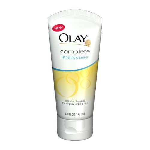  Olay Complete Lathering Cleanser, 6 Ounce  (Pack of 3) 
