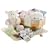 Baby Aspen My Li'l Farmhouse Wagon Plush Toy and Layette Gift Set in Wooden Wagon