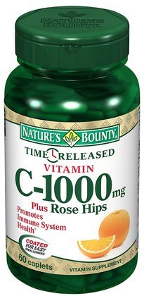 Time Released Vitamin C 1000 Mg Plus Rose Hips
