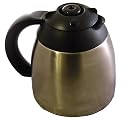 Capresso 4455 10-Cup Stainless Steel Vacuum Carafe with Lid for Capresso CoffeeTeam Therm