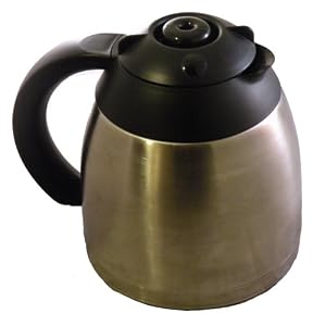 Capresso 4455 10-Cup Stainless Steel Vacuum Carafe with Lid for Capresso CoffeeTeam Therm by Jura-Capresso