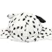 Plush Animal Hat w/Built-in Mittens (Long Dalmatian)