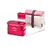 Lock&Lock Mini Lunch Box with Bag and Water Bottle, Pink