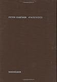 Atmospheres: Architectural Environments - Surrounding Objects