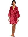 Intimo Women's Poly Charmeuse Robe