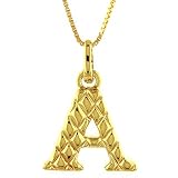 Sterling Silver Initial Pendant w/18 Chain