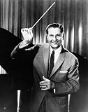 Lawrence Welk 12x16 Matte B&W Photo