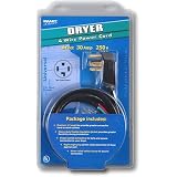 Buy 4-Prong Dryer Cord with Eyelet Terminals - 6ft 30-Amp by Smart Choice