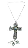CROSS Colorful Car Charm Ornmament with Dangles