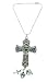 CROSS Colorful Car Charm Ornmament with Dangles
