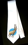  : Party Decoration Necktie with forecast, markhor, astrology, goat, sign, horoscope, sheep, animal, chinese