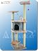 A6401 Almond/Grey Pet Furniture Tower Cat 6 level condo tree