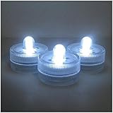 Everyday Waterproof Wedding Underwater Battery Sub LED Lights, Set of 36