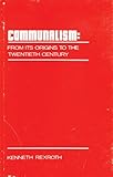 Communalism : from its origins to the twentieth century