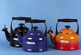 Le Creuset Traditional Kettle with Whistle, Black, 2.1 Litre  from LE CREUSET UK LTD