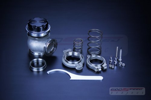 Godspeed 44mm V Band Wastegate 4" Tall Rs-series (Turbo T3t4 T4 T70 T72 T76 T88) Fit All High Power Turbo Supercharger Car !!!! Adjustable Dual Port Ultra Gate On Sale