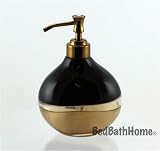 Croscill Oasis Champagne & Chocolate Bath Accessories, Lotion Pump