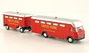 Mercedes LP 322, Circus Krone Tiertransporte, Modellauto, Fertigmodell, Brekina 1:87