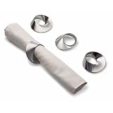 Philippi Swirl Serviettenringe 4er Set