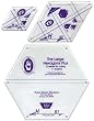 Perfect Patchwork Template - Set H - Large Hexagon Set 3/Pkg