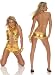 nEU Body MoNoKiNi GOLD xtreM seXY hot stYLe Gr 34 - 38
