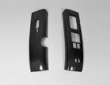 Carbon Fiber Door Switch Control Covers Trims for 2003 to 2005 Nissan 350Z Z33 Brand NEW