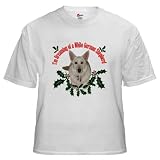 White German Shepherd Pets White T-Shirt by CafePress