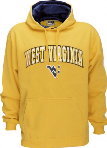 Buy West Virginia Mountaineers Gold Automatic Fleece Hooded Sweatshirt