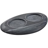 T&G Marble Art Mill Rest In Glossy Black.19.6x13.1x1.5cm