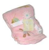 Pink Fleece Dragonfly/ Butterfly Blanket - Step by Step
