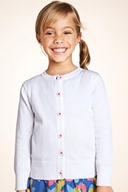 Pure Cotton Crew Neck Cardigan