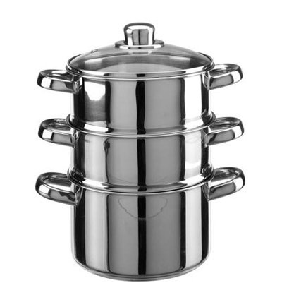 Stainless Steel 3 Tier Steamer